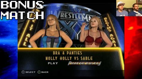 Bonus Match WWE SmackDown Vs Raw Bra Panties Match YouTube