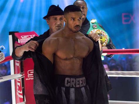 Michael B Jordan Creed 2 Muscle : Creed Star Michael B Jordan Takes ...