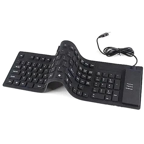 Teclado Usb Notebook Silicone Pontofrio