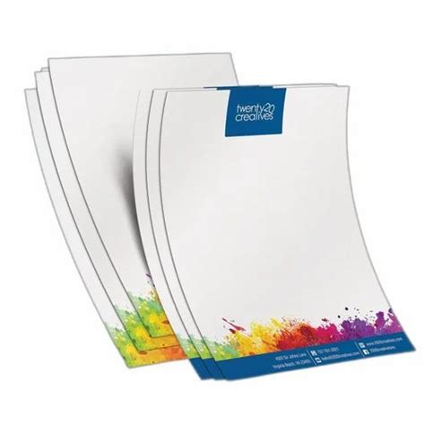 Office Letterhead Printing Service At Rs Piece Letterhead