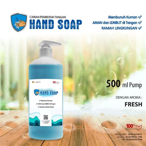 Jual Handsoap Sabun Pembersih Tangan Antiseptic Dengan Aneka Aroma