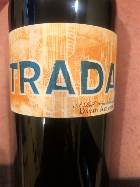 David Akiyoshi La Strada Usa California Cellartracker