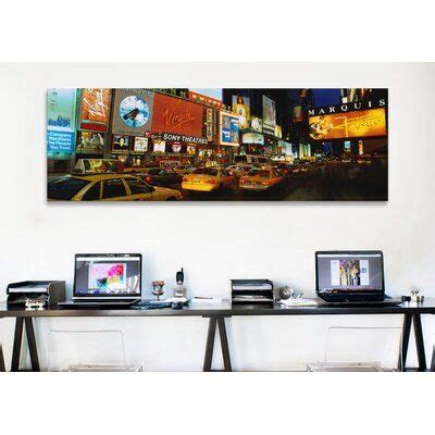 Ebern Designs Panoramic Times Square Manhattan New York City New