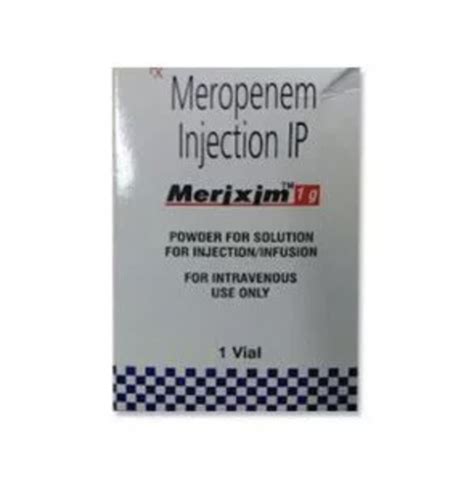 Buy Merrem Generic 1gm Injection Meropenem Generic Injection Price