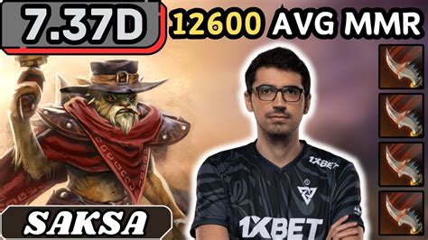 7 37d Saksa BOUNTY HUNTER Soft Support Gameplay 31 ASSISTS Dota 2