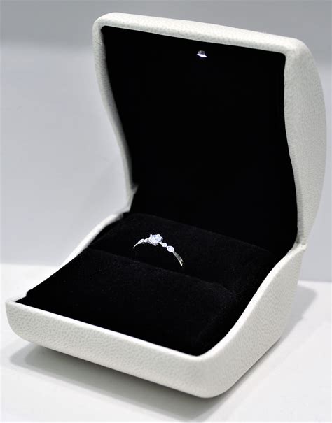 Proposal Ring Box Venus Tears Wedding Bands Engagement Ring