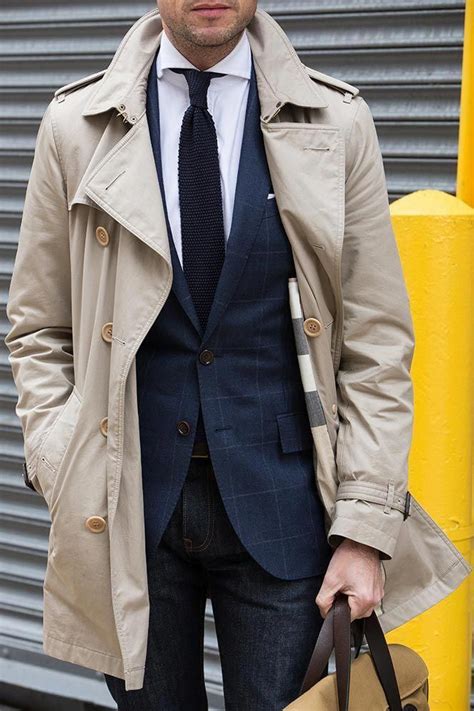 Burberry Trench With Jeans He Spoke Style Mensjeans Business