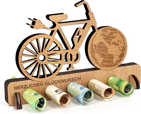 Amazon De Daro Design E Bike Mountainbike Geldgeschenk Holz