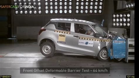 Maruti Suzuki Swift Crash Test Youtube