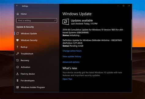 Cumulative Update Brings Fixes For Windows 10 April 2018 Update PCs