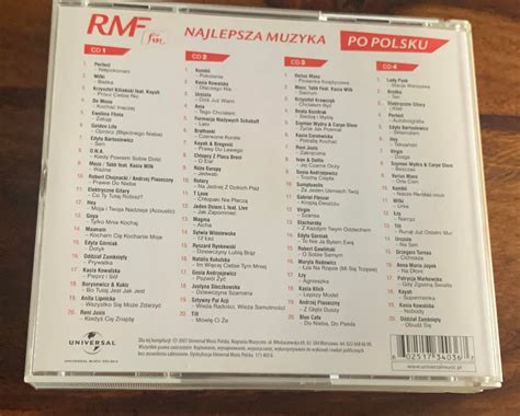 Rmf Fm Najlepsza Muzyka Po Polsku Cd Box Ex Wodzis Aw L Ski