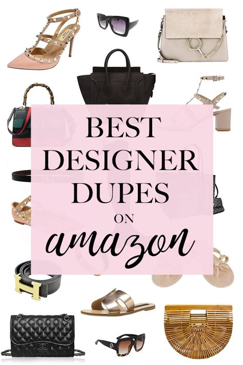 Best Designer Dupes On Amazon 2024 Liesa Pamella