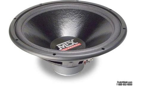 Mtx Thunder T A Ohm Component Subwoofer At Crutchfield