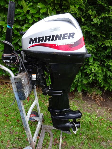 MARINER OUTBOARD ENGINE FOUR STROKE 20 HP ELECTRIC START CRUISER