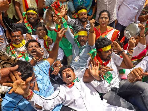 Bengaluru Bandh Over Cauvery Water Release To Tn Receives Lukewarm Response