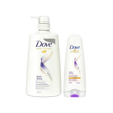 Buy Dove Therapy Daily Shine Hair Shampoo Conditioner Online Blinkit