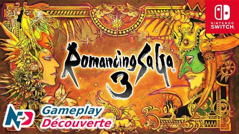 Romancing Saga 3 Nintendo Switch Gameplay Youtube