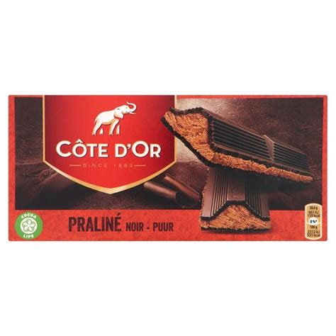 Côte d Or Praliné Tablette De Chocolat Noir Praliné 200 g Carrefour Site