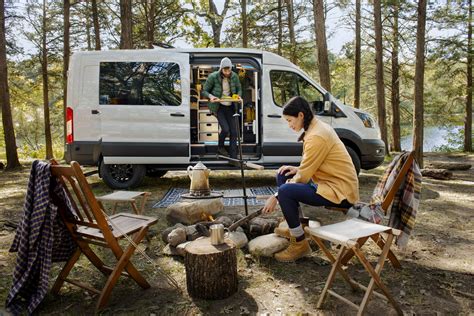 Rugged 2023 Ford Transit Trail Takes Van Life Off The Grid Carscoops