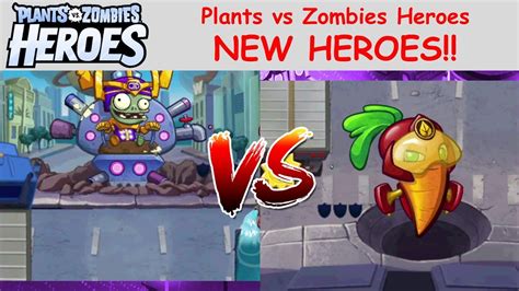 Beta Carrotina Vs Huge Gigantacus PvZ Heroes NEW UPCOMING Heroes