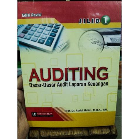 Jual AUDITING Dasar Dasar Audit Laporan Keuangan Jilid 1 Oleh Prof Dr