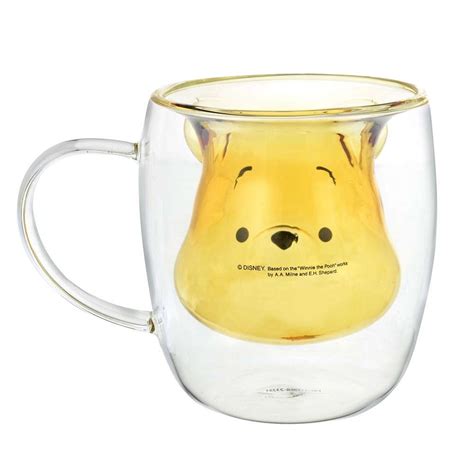 Pooh 雙層玻璃杯 Drinkware Disneydaily852