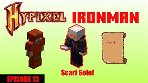 Hypixel Skyblock Ironman Episode Scarf Solo Dungeon Grinding