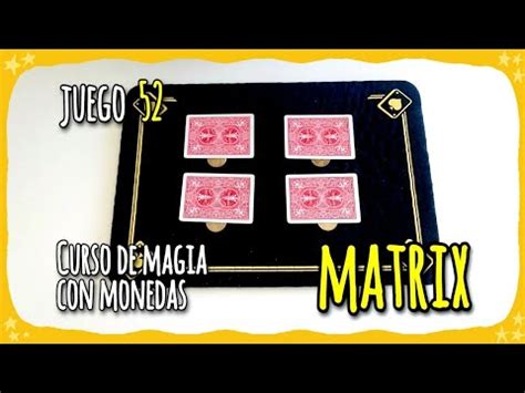 Matrix Truco Revelado Curso De Magia Con Monedas Aprende Magia