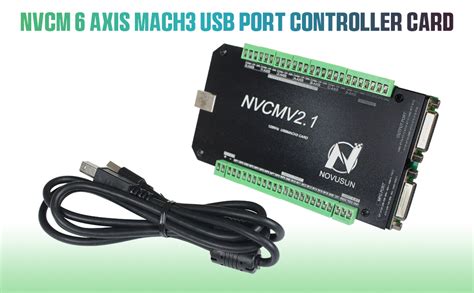 CNCTOPBAOS 6 Axis NVCM USB Mach3 Control Board Motion CNC Controller