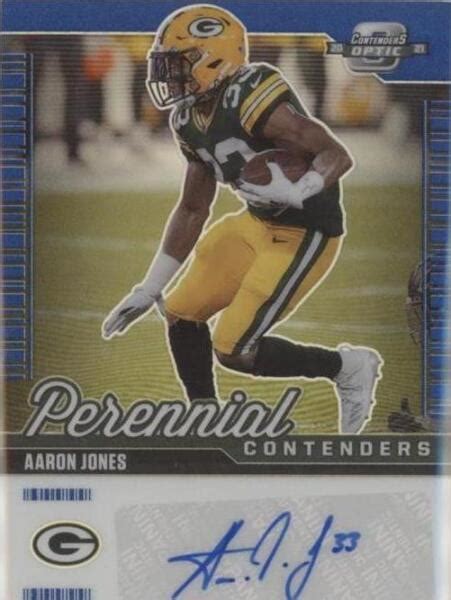 2021 Panini Contenders Optic Perennial Contenders Autographs Blue