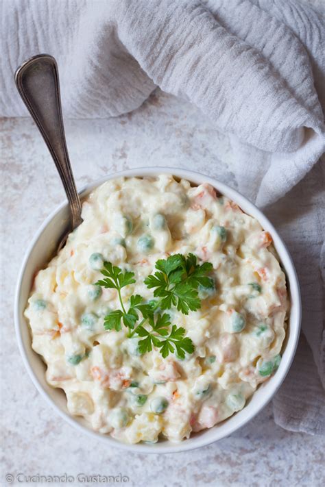 Insalata Russa Con Maionese Fatta In Casa