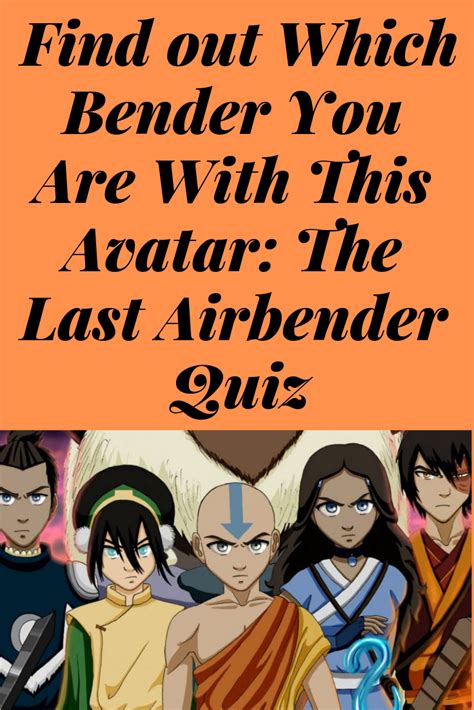 Find Out Which Bender You Are With This Avatar The Last Airbender Quiz