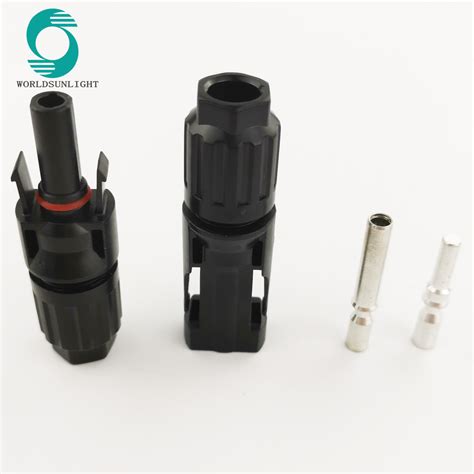 Tuv Ce Ip67 1000vdc 30a Male And Female 8mm2 Mc4 Connectors For Solar Pv System Mc4 And Mc4