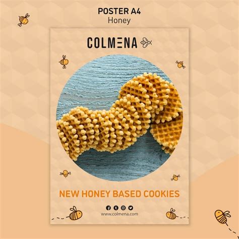 Free Psd Honey Shop Banner Template