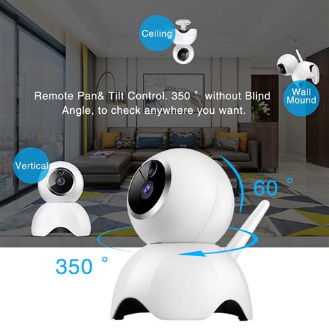 Smart IOT HD Camera Two Way Audio Intercom Night Vision IR IP Camera S ...