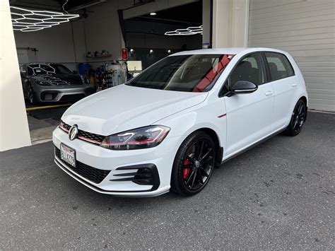 2020 Volkswagen GTI (Pure White) — DETAILERSHIP™