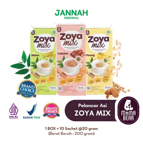 Jual Mama Bear Zoyamix Gram Box Zoya Mix Pelancar Asi Asi