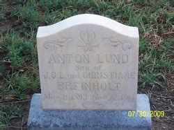 Anton Lund Breinholt M Morial Find A Grave