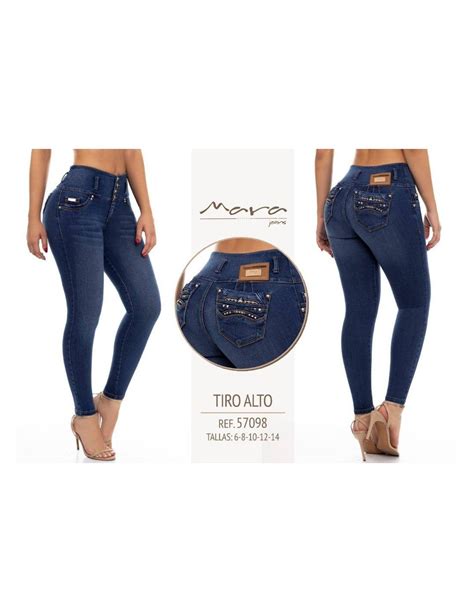 Jeans Colombiano Mara Kprichos Moda Latina