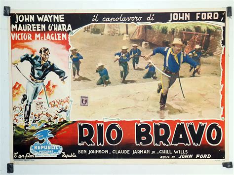 "RIO BRAVO" MOVIE POSTER - "RIO BRAVO" MOVIE POSTER