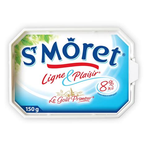 Fromage à tartiner Léger ST MORET la barquette de 150g à Prix