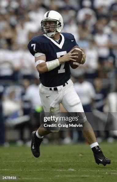 Quarterback Zack Mills Of The Pennsylvania State University Nittany