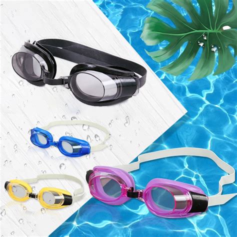 Adult diving goggles with earplugs nose clip swimming goggles HD ...