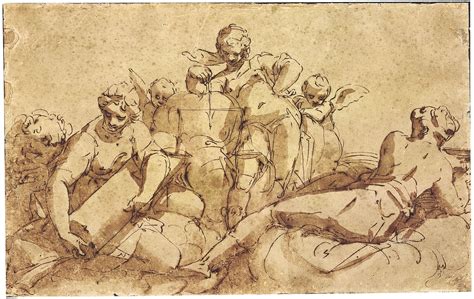 Spencer Alley Luca Cambiaso 1527 1585 Drawings