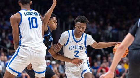 Kentucky Vs Duke Basketball Score Statistics Update Lexington