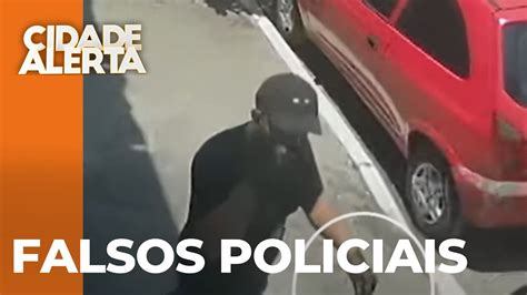 Bandidos são presos após tentarem se passar de policiais YouTube