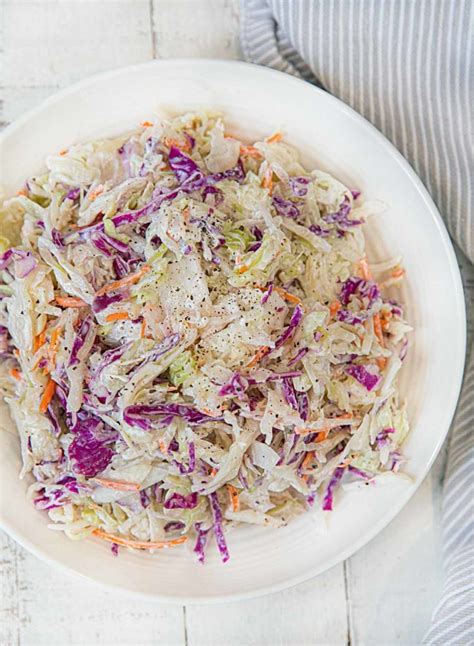 Healthy Coleslaw Recipe With Greek Yogurt Cooking Made Healthy