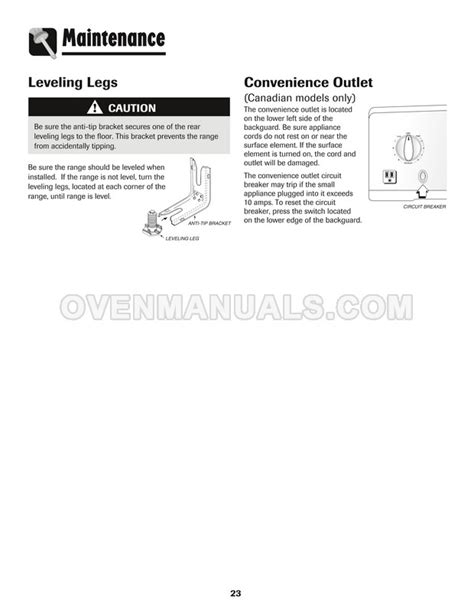 Maytag Mer6765baq Gemini Range Use And Care Guide