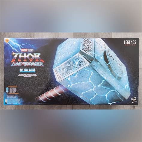 Hasbro Toys Thor Love And Thunder Mjolnir Electronic Hammer Prop