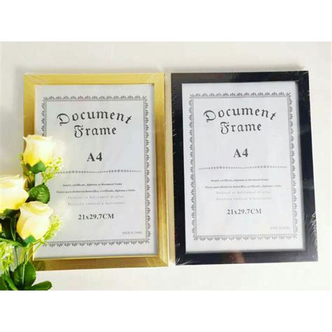 A4 Certificate Frame A4 Sijil Frame A4 04 Shopee Malaysia